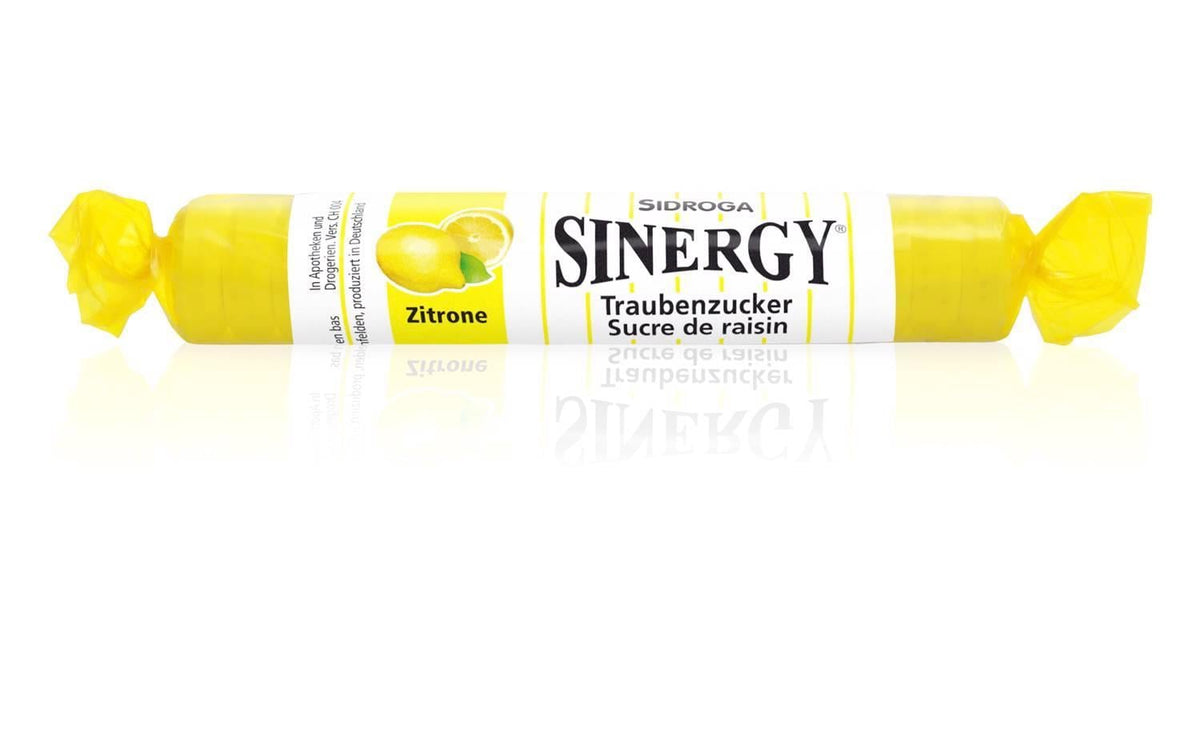 Sinergy Traubenzucker – Zitrone – 40 g