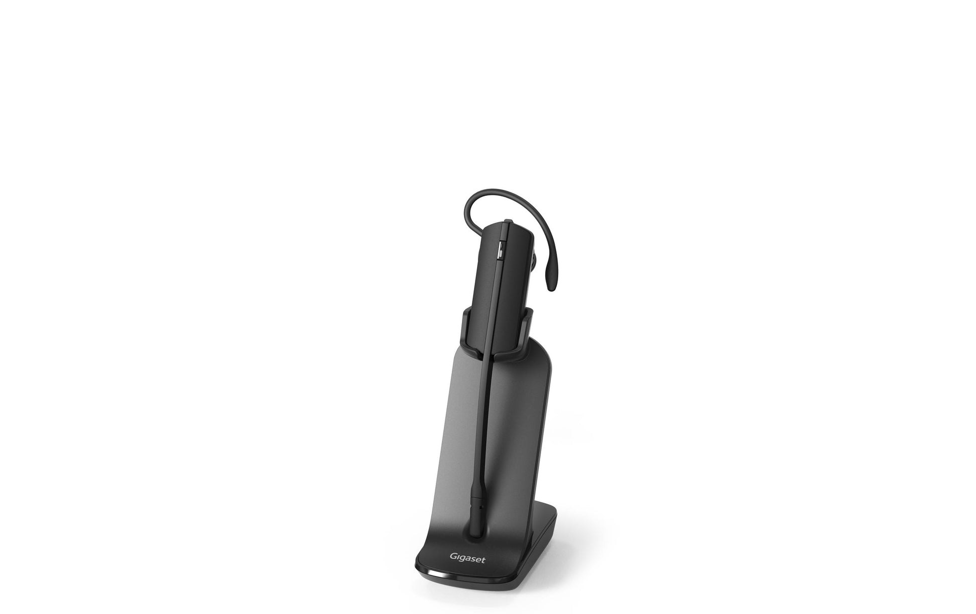 Gigaset CH21D PRO Office-Headset – On-Ear, Mono, DECT, mit Ladestation, Schwarz