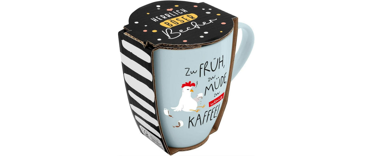 Sheepworld Kaffeetasse – 350 ml, New Bone China, Mehrfarbig