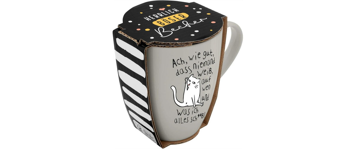 Sheepworld Tasse – 350 ml, Ø 8,3 cm, Porzellan (New Bone China), Mehrfarbig, spülmaschinenfest