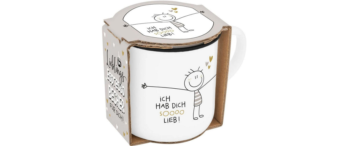 Sheepworld Espressotasse – 100 ml, Ø 8,4 cm, H 6,5 cm, Porzellan, Weiss