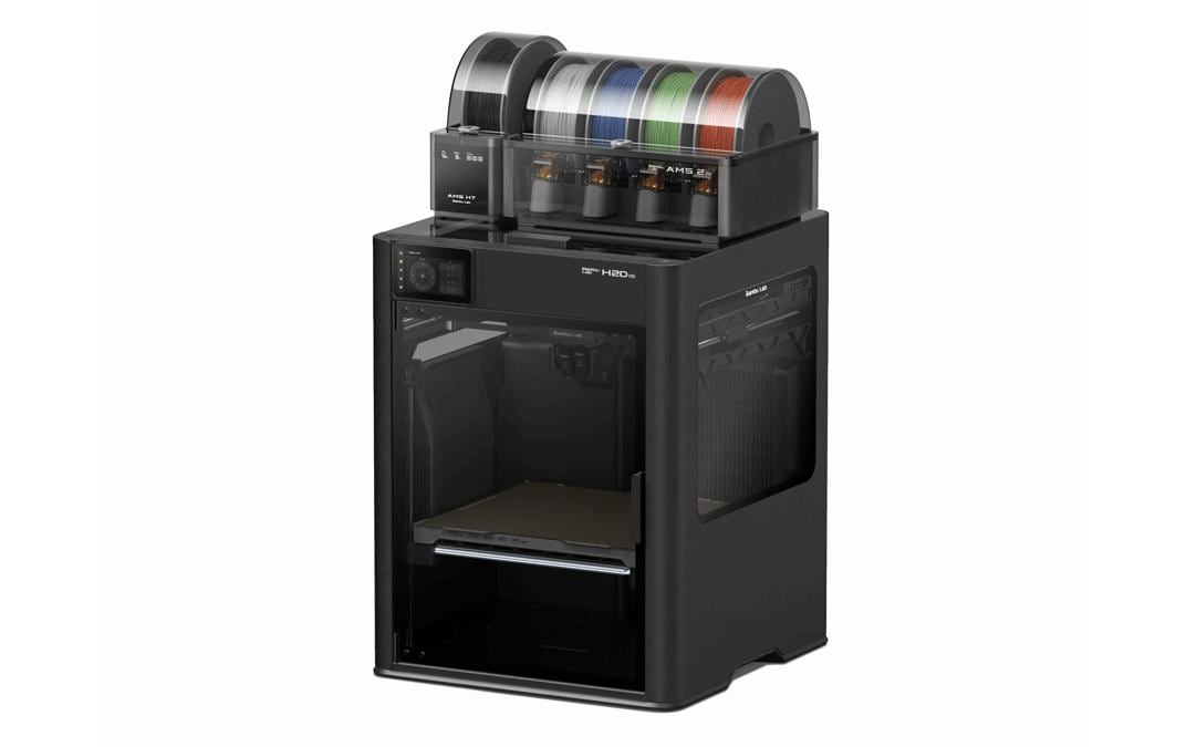 Bambu Lab H2D Pro FDM 3D-Drucker – min. Schichthöhe 0,08 mm – LAN/WLAN, USB