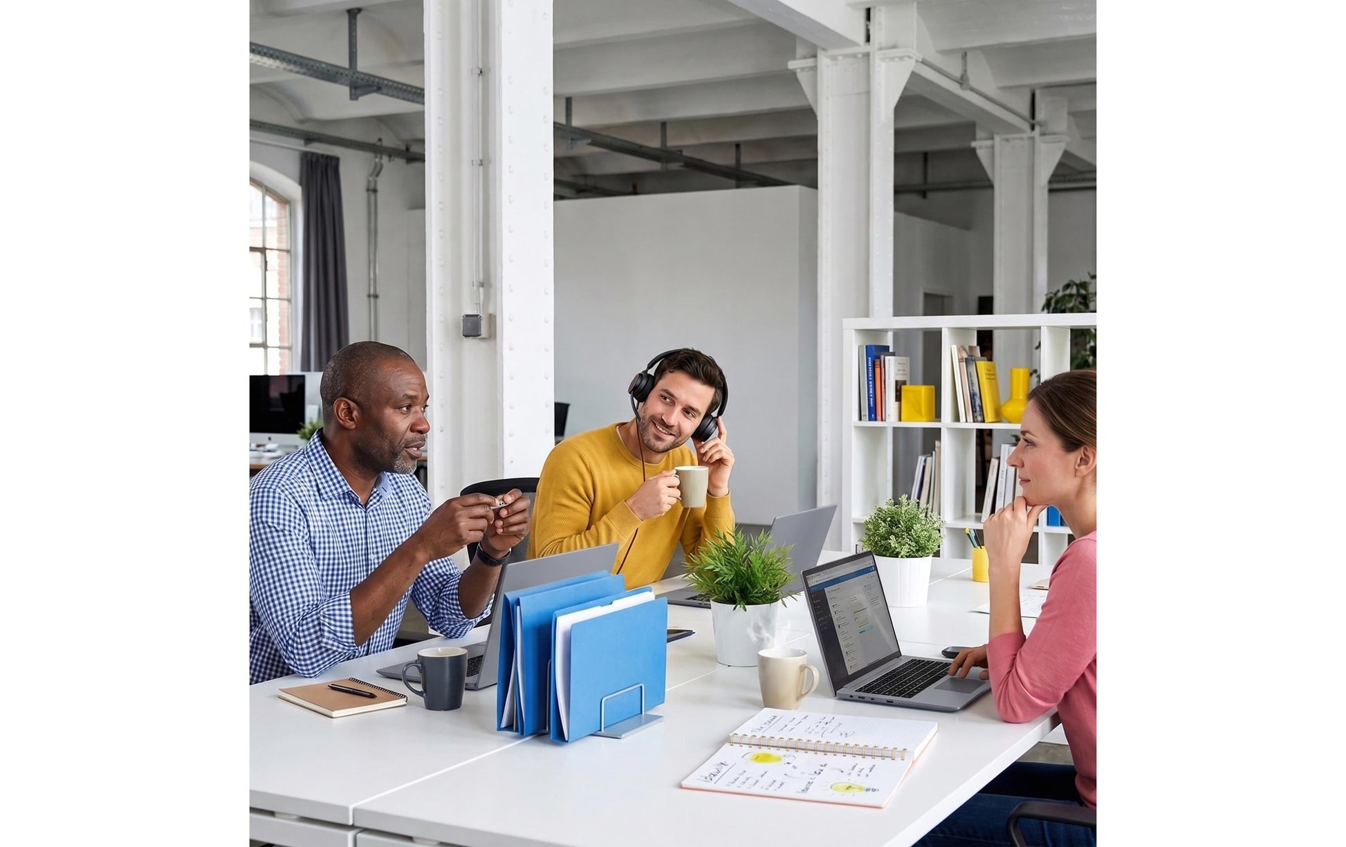 Gigaset OH30C PRO Office-Headset – On-Ear, Stereo, Kabelgebunden, USB-C, für Computer, Schwarz