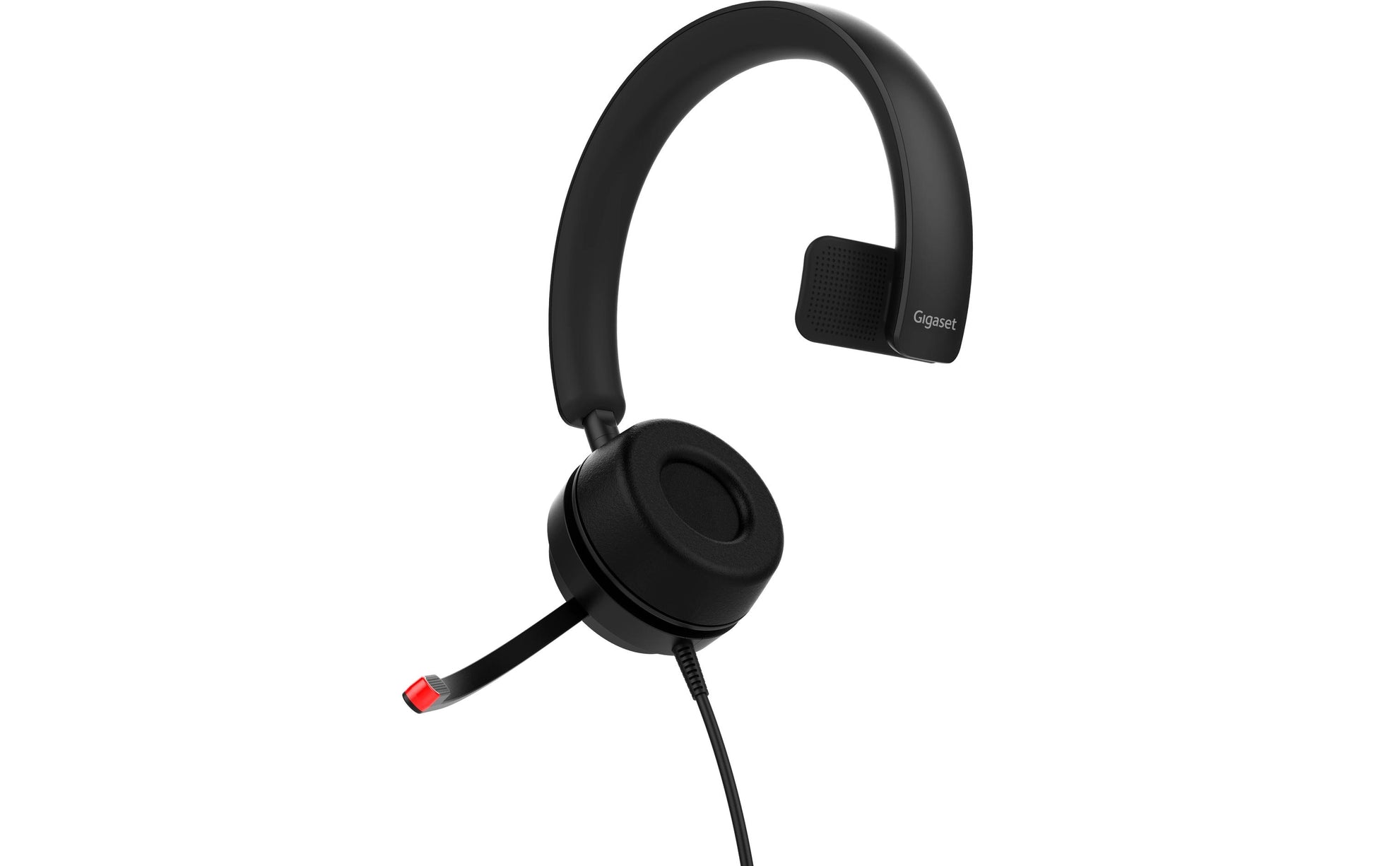 Gigaset OH31C PRO Office-Headset – On-Ear, Mono, Kabel (USB-A), für Apple MacBook und PC, Schwarz