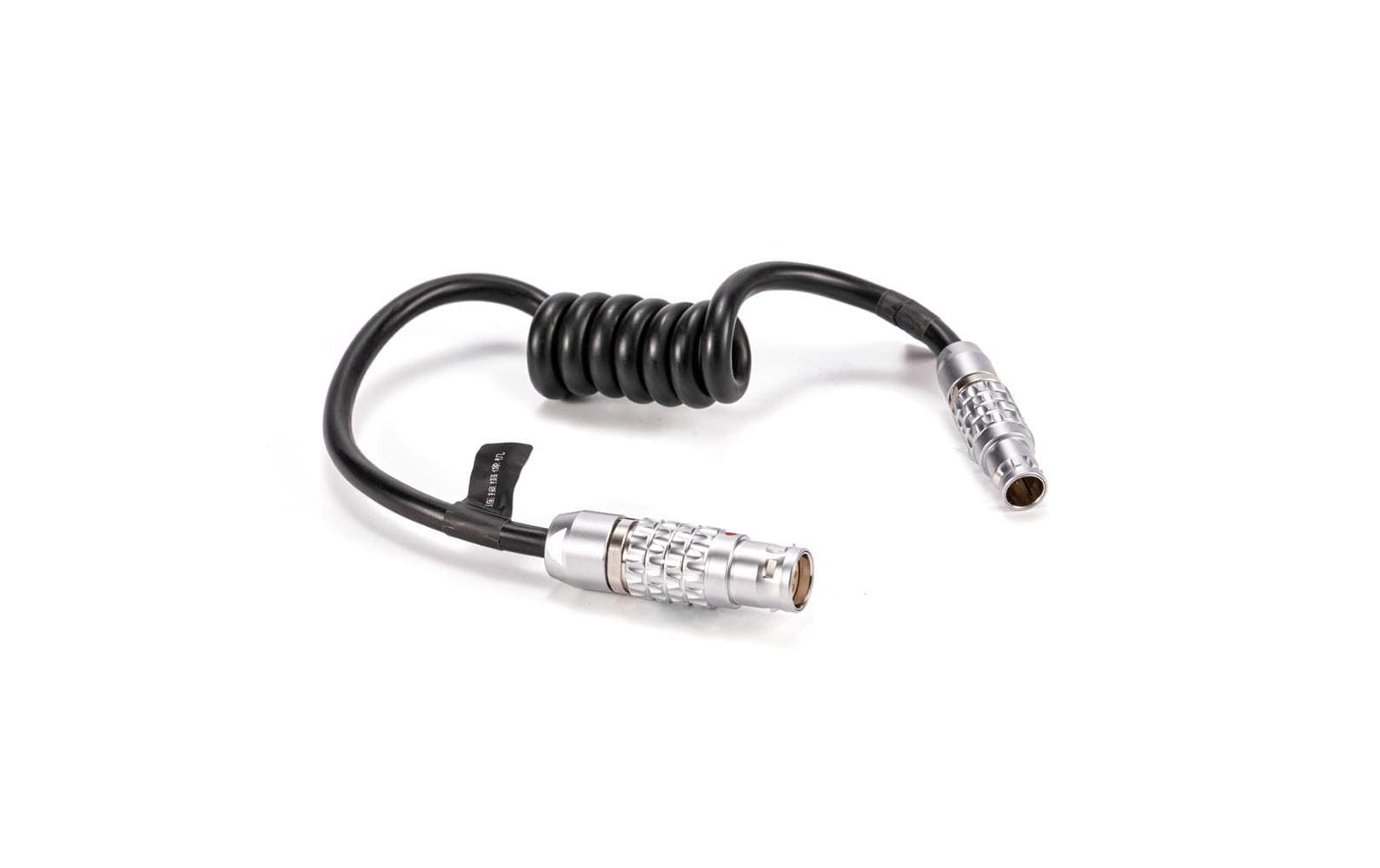 Tilta Power-Kabel – 4-Pin-Stecker auf 8-Pin-Buchse, spiralförmig – für Arri Alexa 35, DJI Ronin 2, DJI RS 2