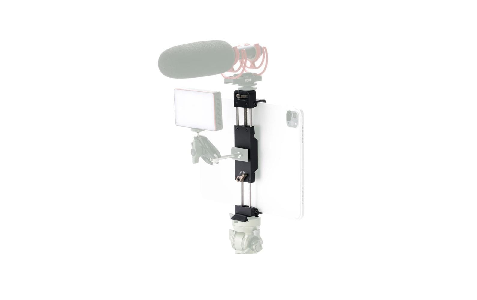 Tilta Tablet-Arm (Tischklemme) – für Tablets bis 13", drehbar, höhenverstellbar – Schwarz