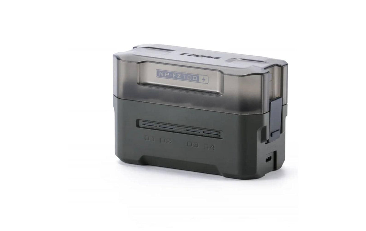 Tilta NP-FZ100 Akkuladecase – USB-C 45 W, 1,5 A – Display – für Sony NP-FZ100 – Grün