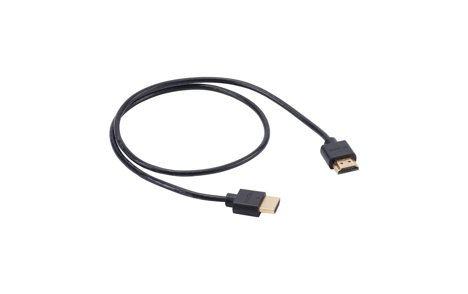 Tilta HDMI Kabel HDMI 2.0 4K 60 Hz – 0,6 m – für Tilta Kabelklemmen und Kamera-Cages