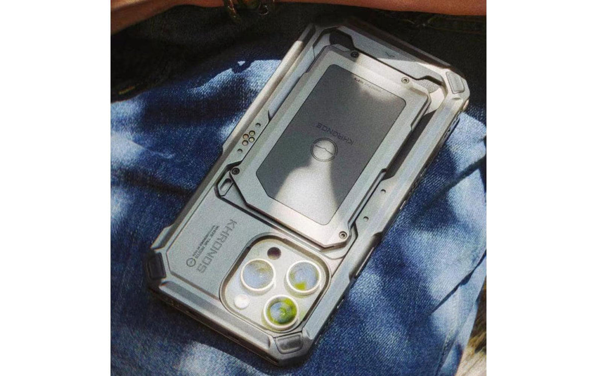 Tilta Khronos – Spezial-Zubehör – für iPhone 15 Pro, Grau