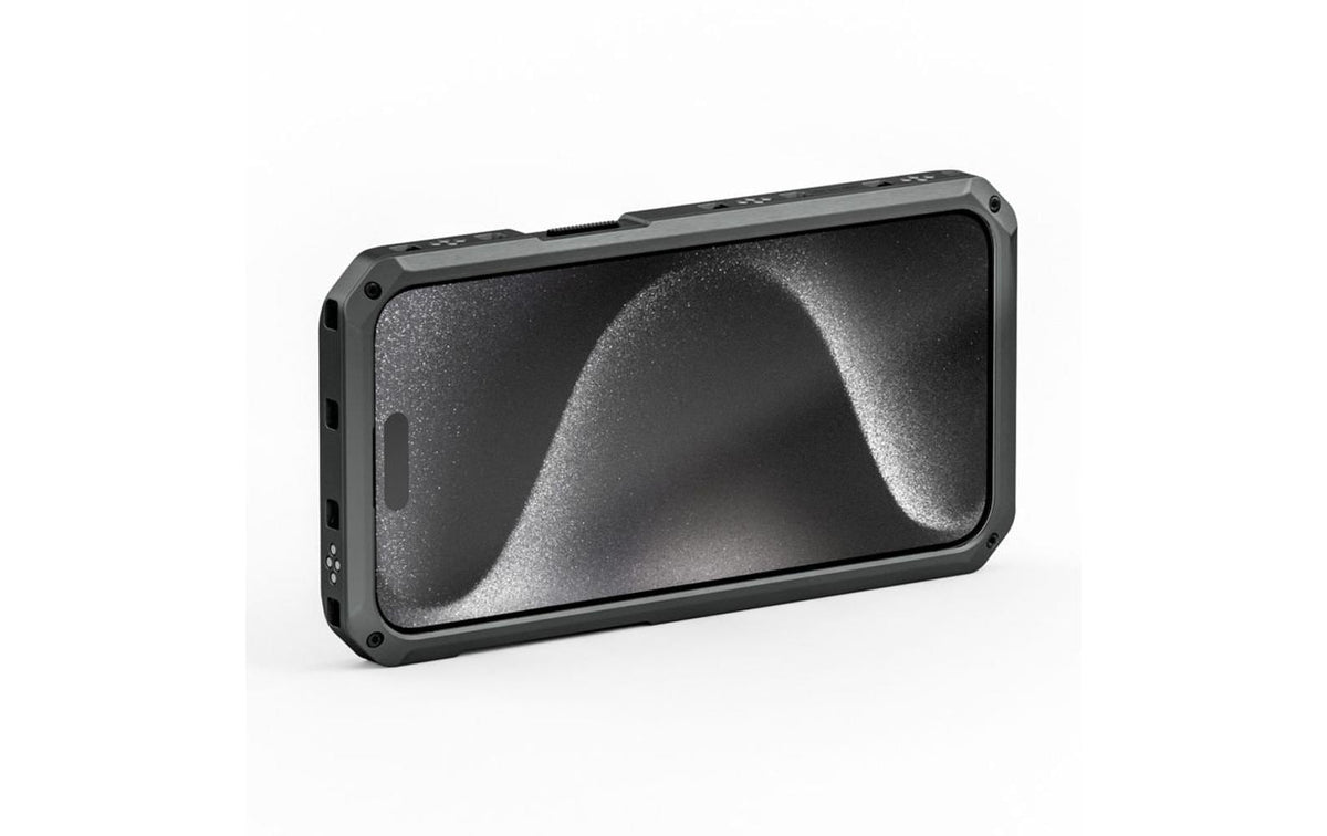 Tilta Khronos – Backcover – für Apple iPhone 15 Pro Max, Space Grau