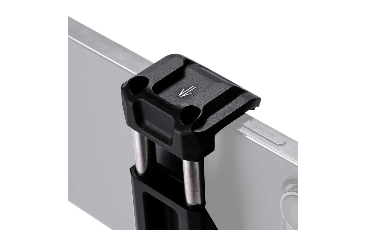 Tilta Telefonhalterung – Montagehalterung – 58,5–110 mm, höhenverstellbar, universell – Schwarz