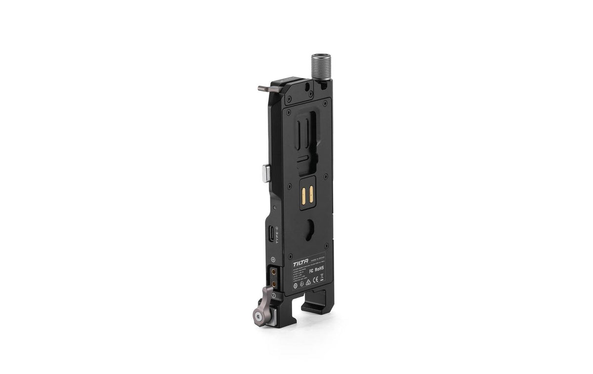 Tilta Power Pass-through Plate Halterung – für DJI RS 2, RS 3, RS 3 Pro u. a. – Schwarz