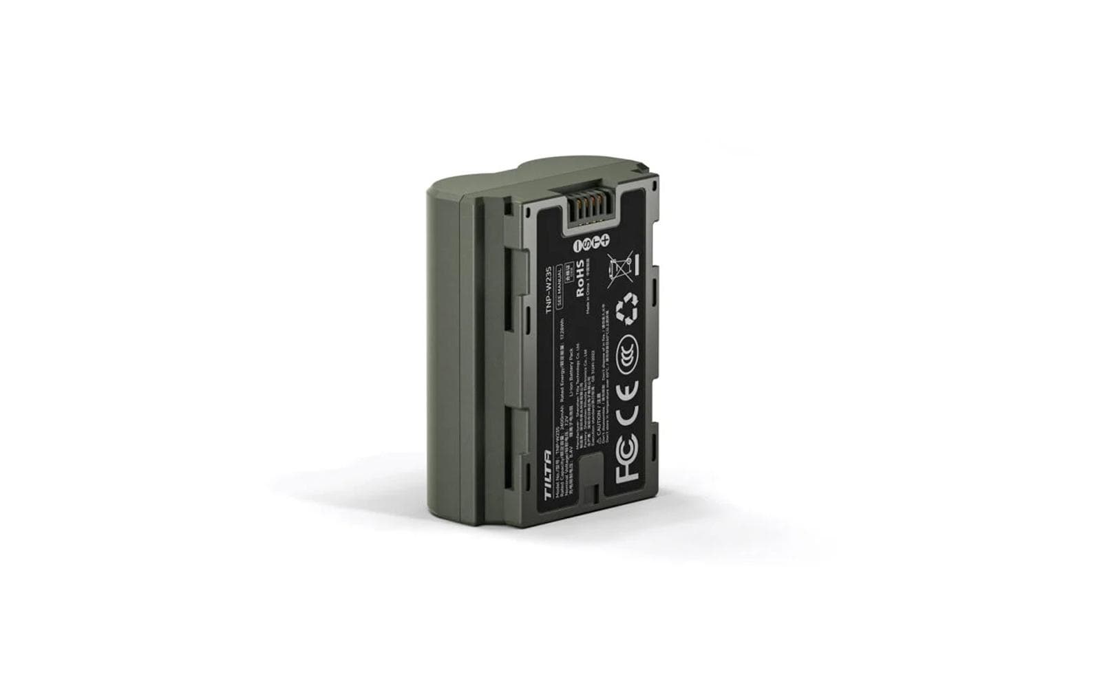 Tilta NP-W235 Akku – 2400 mAh (7,2 V, 17,28 Wh) – für Fujifilm und andere – Grün