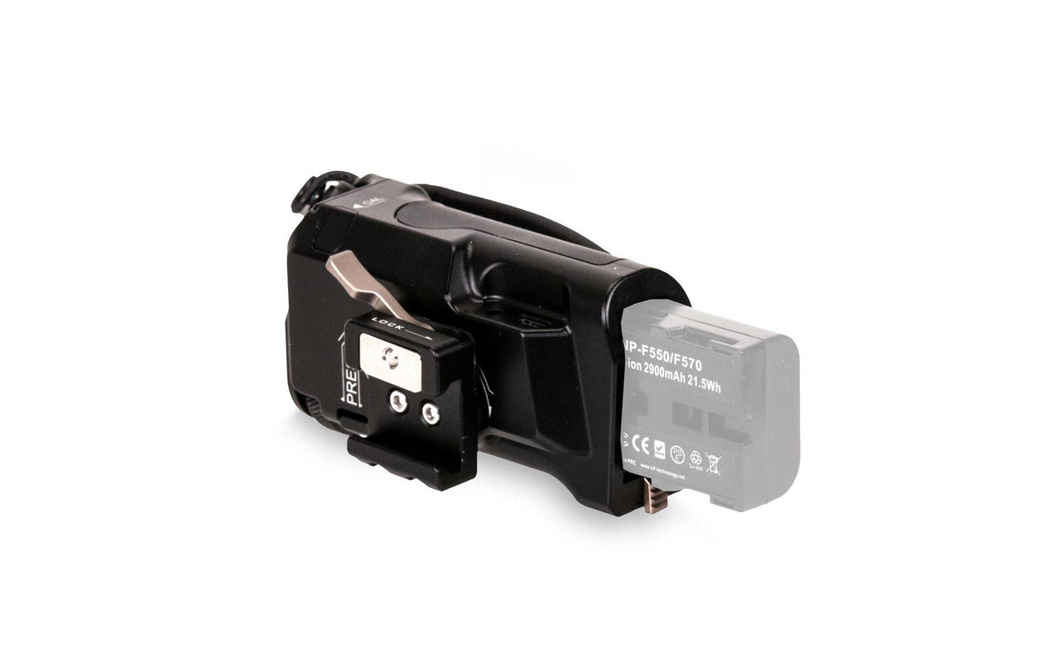 Tilta Advanced Focus Handle Typ IV Griff – 360° drehbar, Aluminium/Edelstahl – für RED Komodo