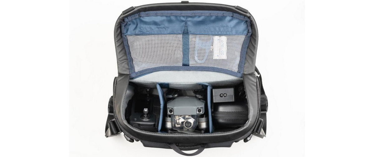 Think Tank SpeedTop Crossbody 15 – für Systemkameras, DSLRs, Objektive – Grau