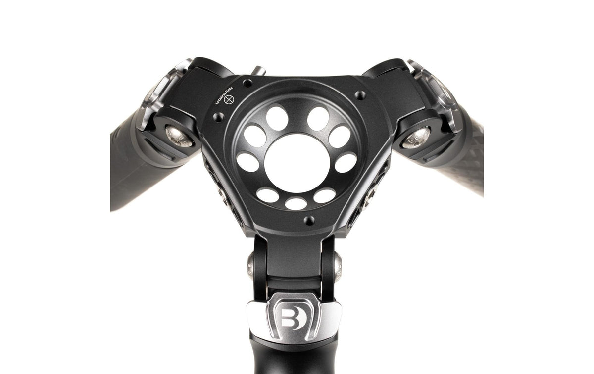 Benro TMTH34C Stativ – Carbon, 75 mm Schale, 4 Segmente – bis 152 cm – 18 kg Traglast