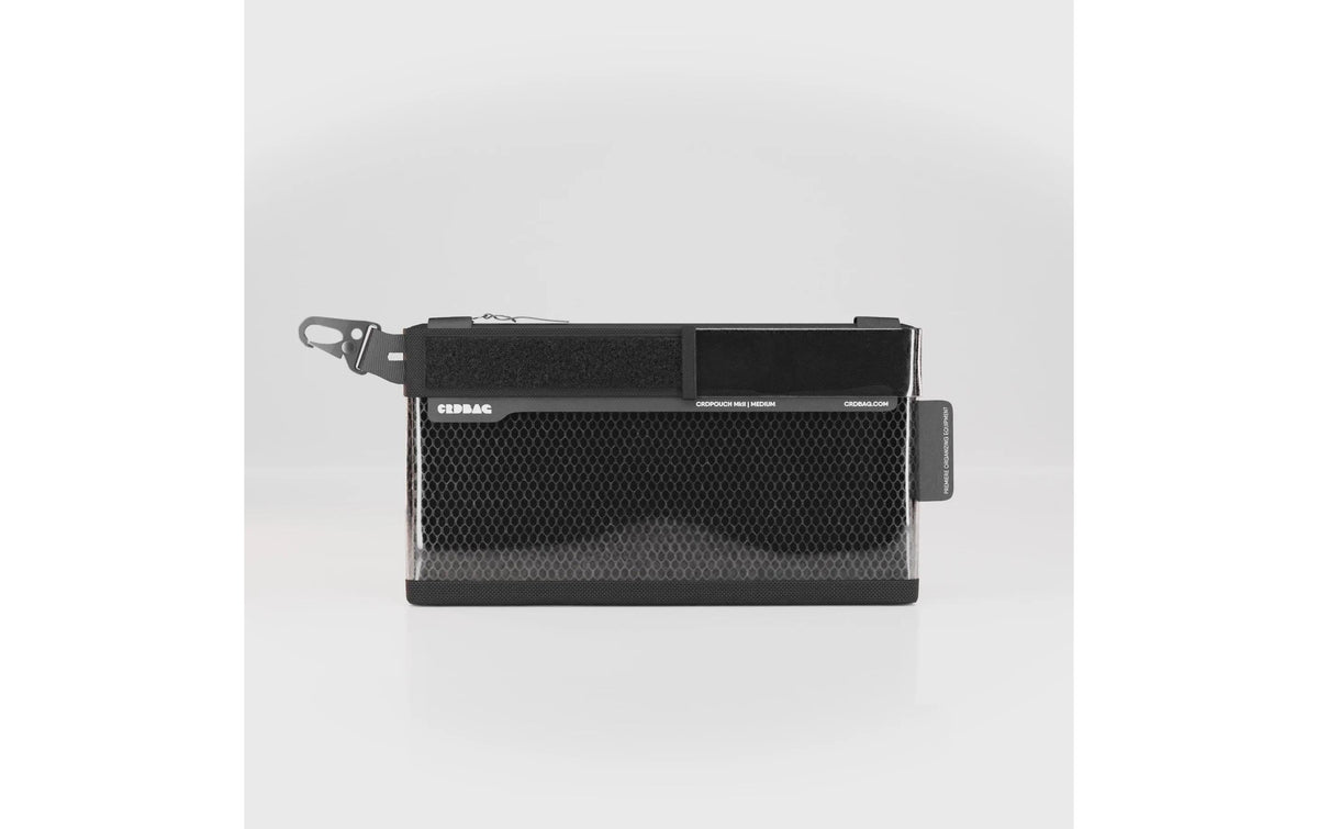 Crdbag Organizer Tasche Zubehörtasche – Mesh – Schwarz