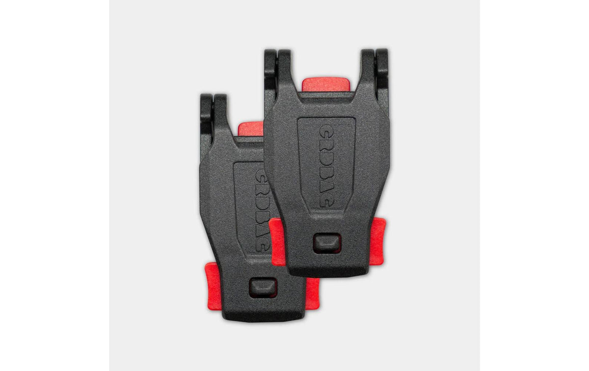 CRDBAG Maglock Zubehörtasche – Nylon, Gurtclip, Klickverschluss – für MOLLE/PALS – Schwarz