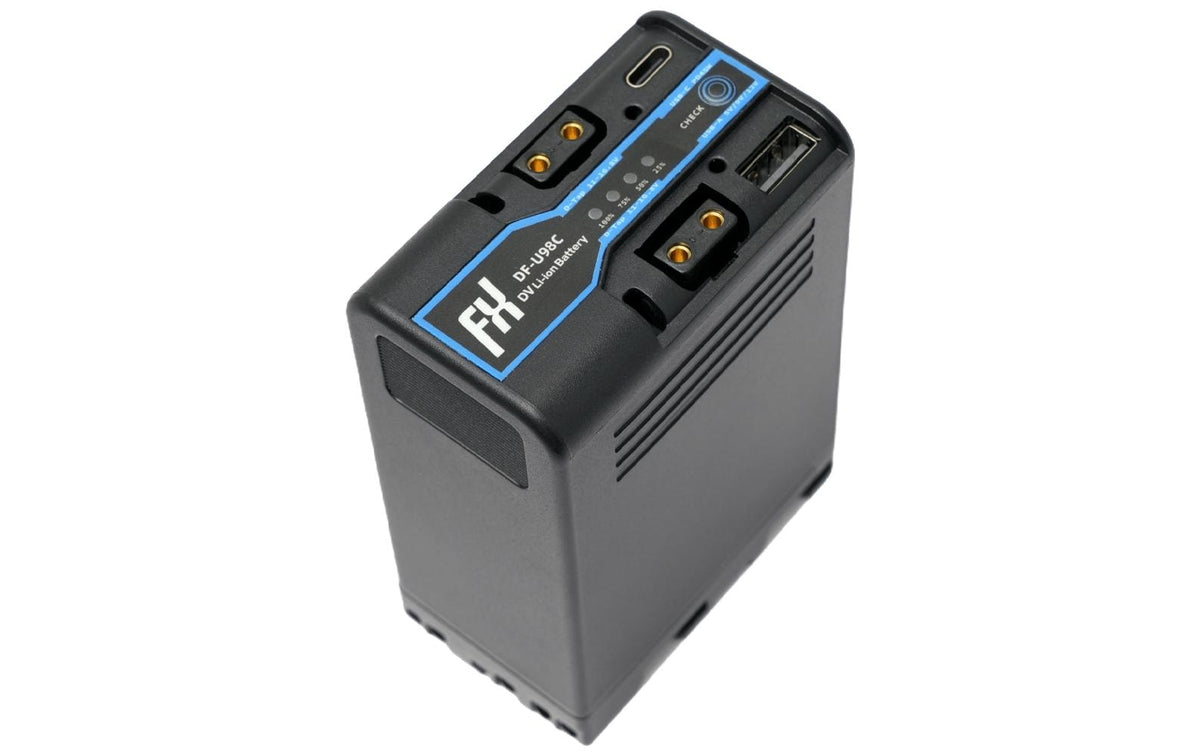 Fxlion BP-U Akku – 98 Wh, 6800 mAh – 14,4 V Li-Ion – für Sony BP-U Serie, Universal