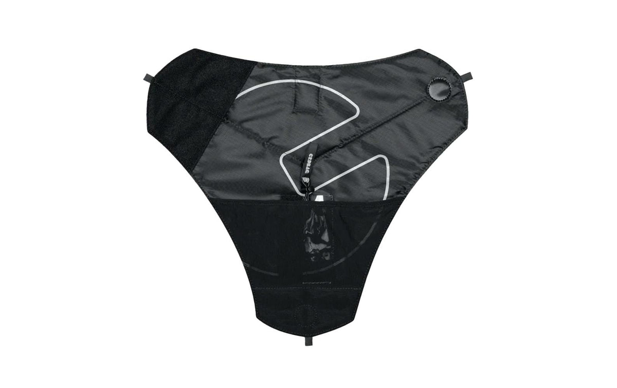 Crdbag Y-Wrap Tasche – Cordura/Spandex, 360 mm, kratz- und stossgeschützt – Universal – Schwarz