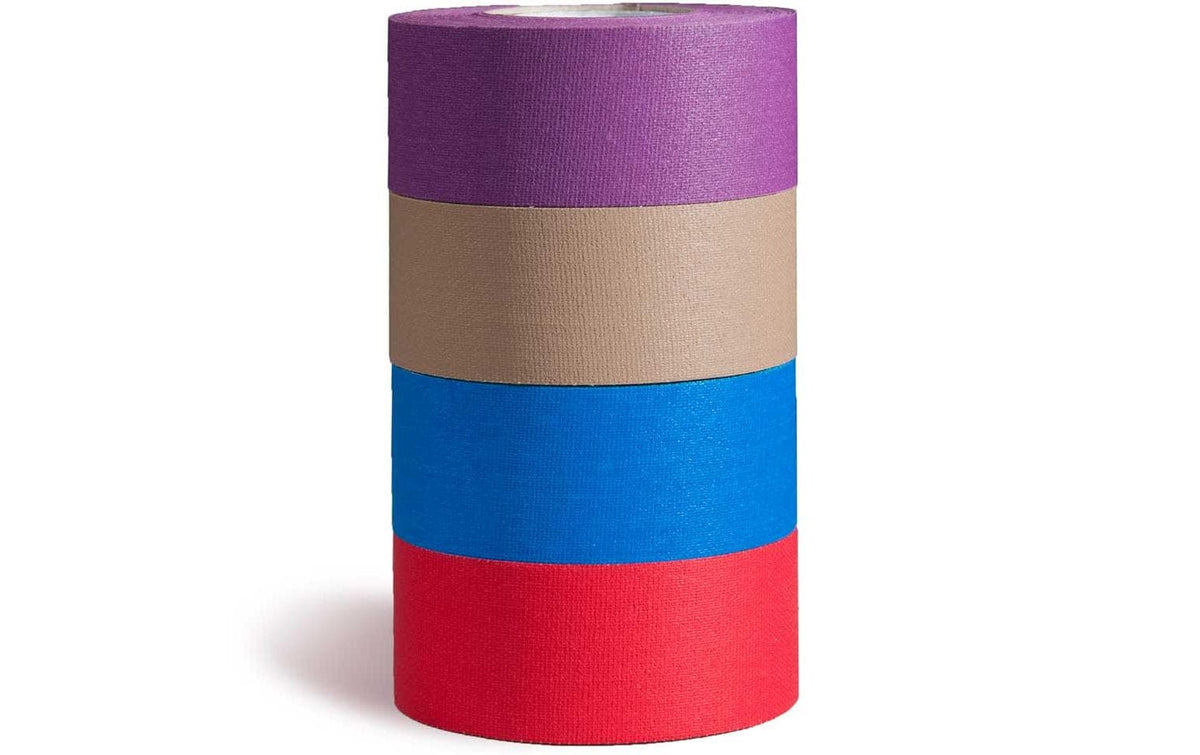 Microgaffer Micro Gaffer Gewebeband – 25,4 mm × 7,3 m, mehrfarbig, stark haftend, 1 Stück