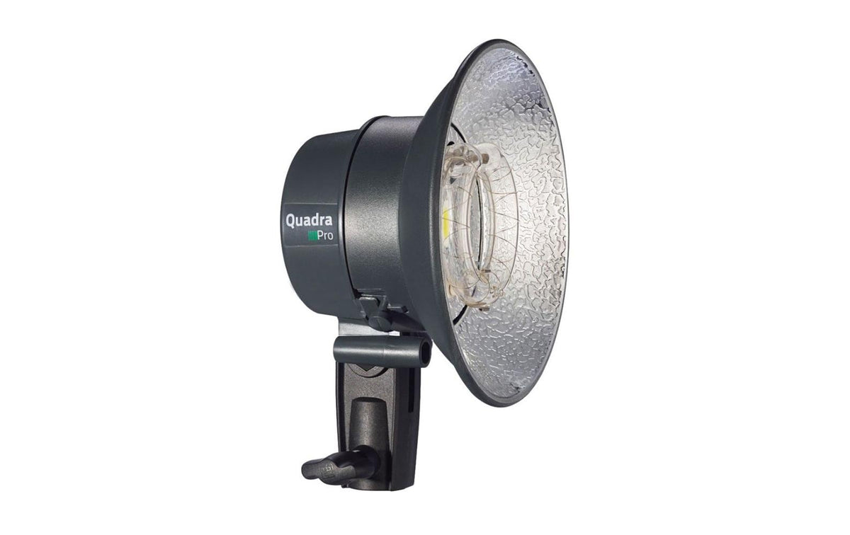 Elinchrom Quadra Pro Head Blitzkopf – 400 W, 5500 K – für Elinchrom Ranger Quadra, ELB 400 – Schwarz