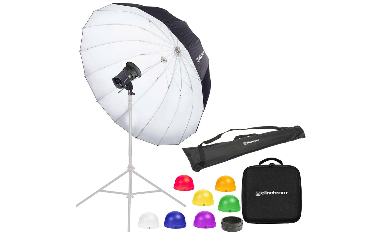 Elinchrom ONE Portrait Kit – 131 W, 6500 K, dimmbar – für Elinchrom, Profoto OCF und andere