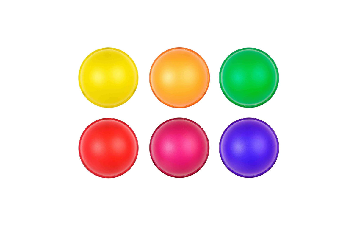 Elinchrom OCF Gel Dome Kit – Diffusionskuppeln, Mehrfarbig – für Elinchrom OCF, Profoto OCF Halterung