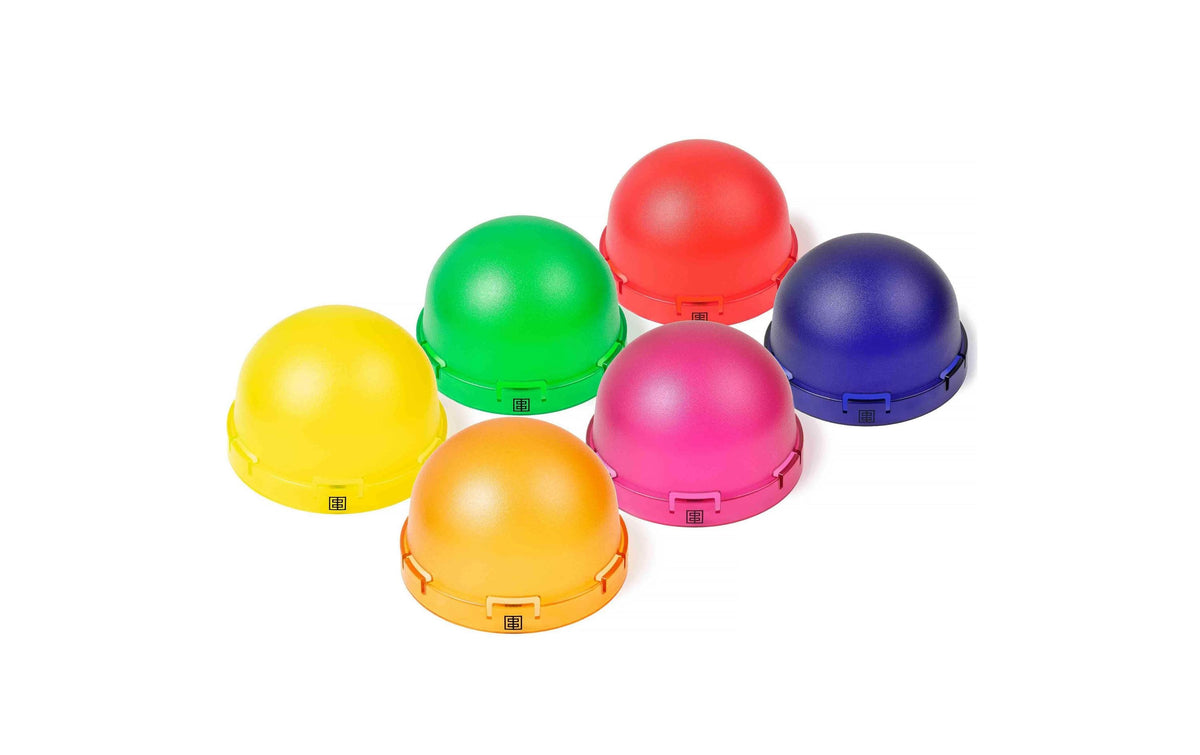 Elinchrom OCF Gel Dome Kit – Diffusionskuppeln, Mehrfarbig – für Elinchrom OCF, Profoto OCF Halterung