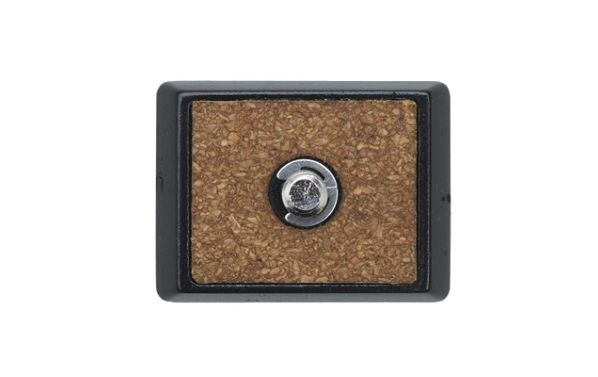 Slik QRS SBH 100 DQ Stativkopfplatte – Aluminium, 1/4" – für Slik SBH100DQ – Schwarz