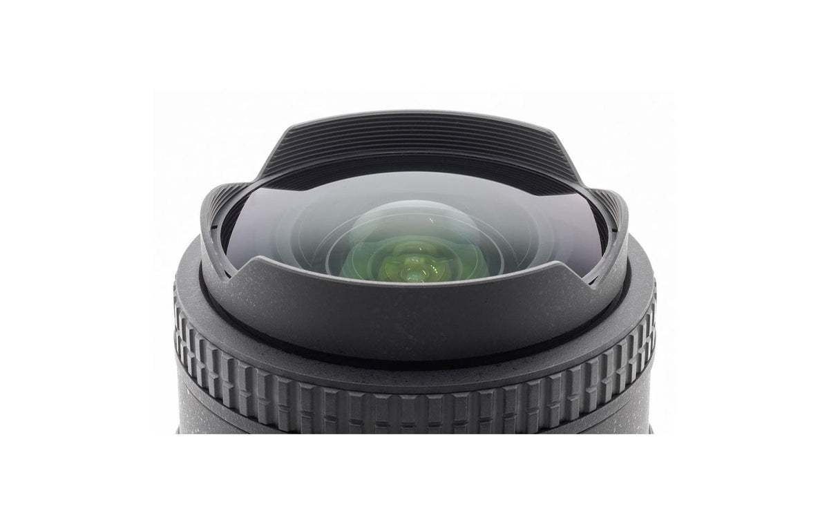 Tokina ATX 10–17mm f/3,5–4,5 DX AF Fisheye-Objektiv – Nikon F – APS-C, Naheinstellgrenze 0,14 m, 350 g