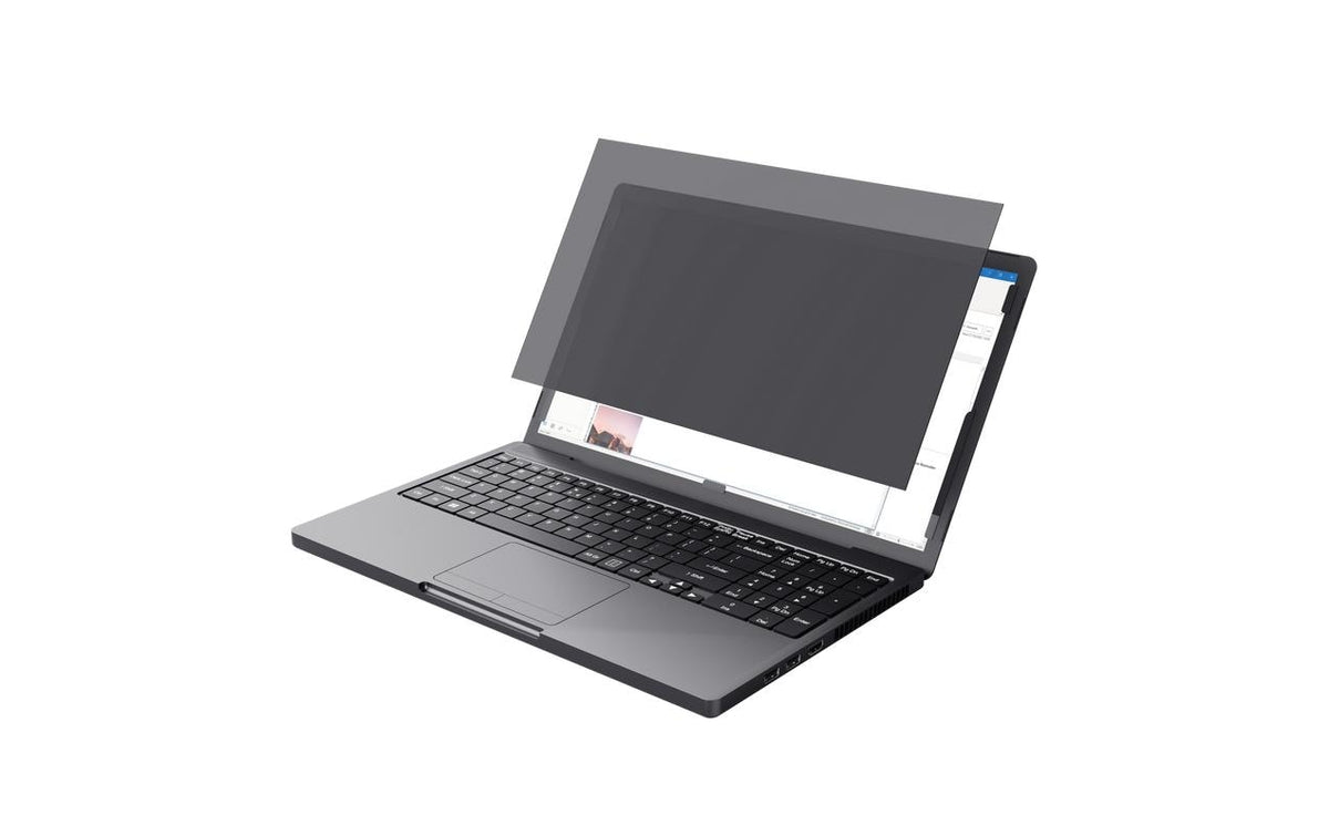 Trust Blickschutzfilter für Laptop 15,6", 16:9 – 344 × 194 mm, Blickschutz von allen 4 Seiten