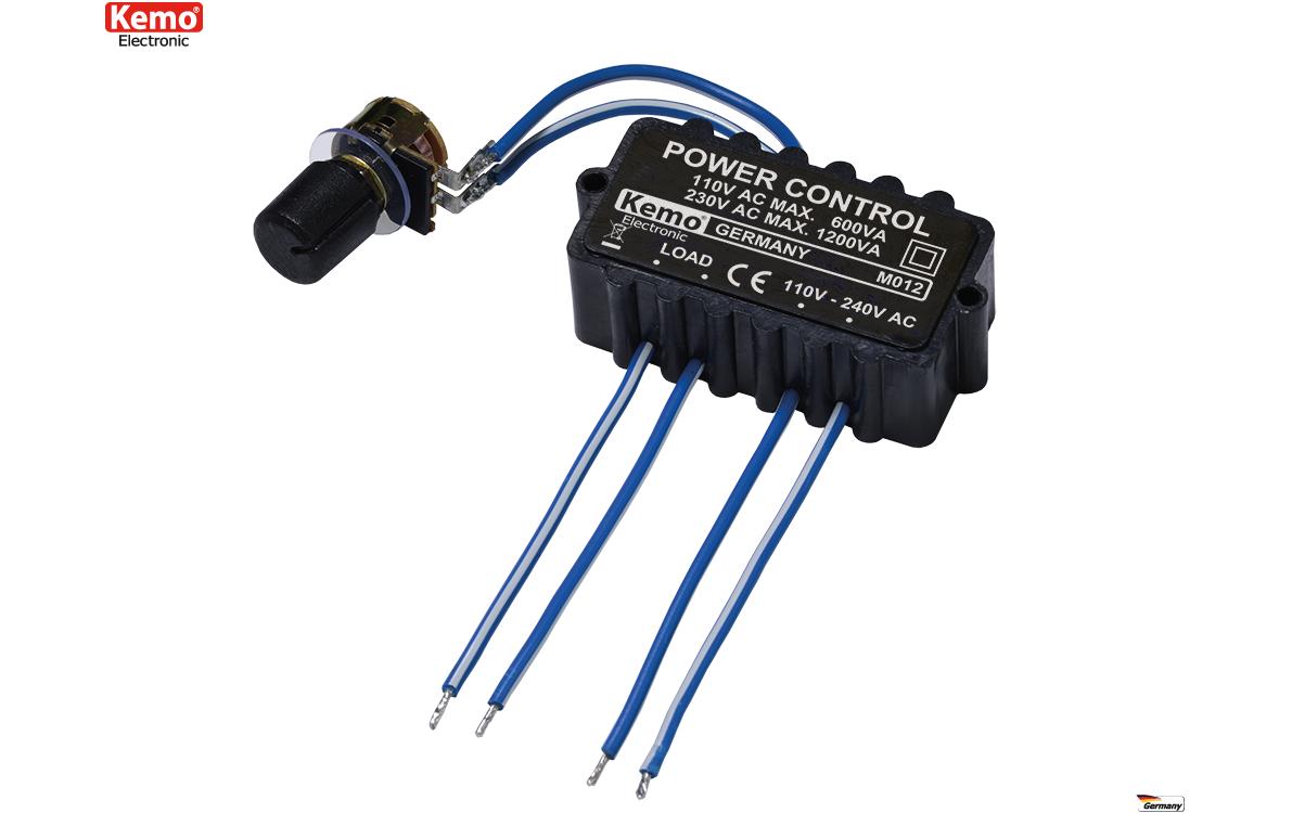 Kemo Controller – 1,2 kVA, 240 V, 6 A – Aufputz, IP54 – M012