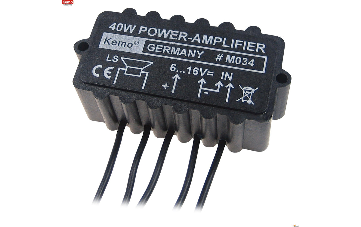 Kemo M034 – Stereo-Vollverstärker, 40 W