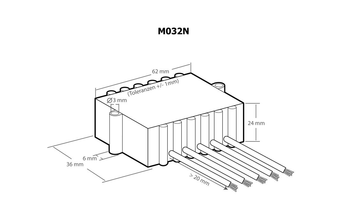 Kemo M033N – Audio-Verstärker – 18 W – 9–30 V DC – Schwarz