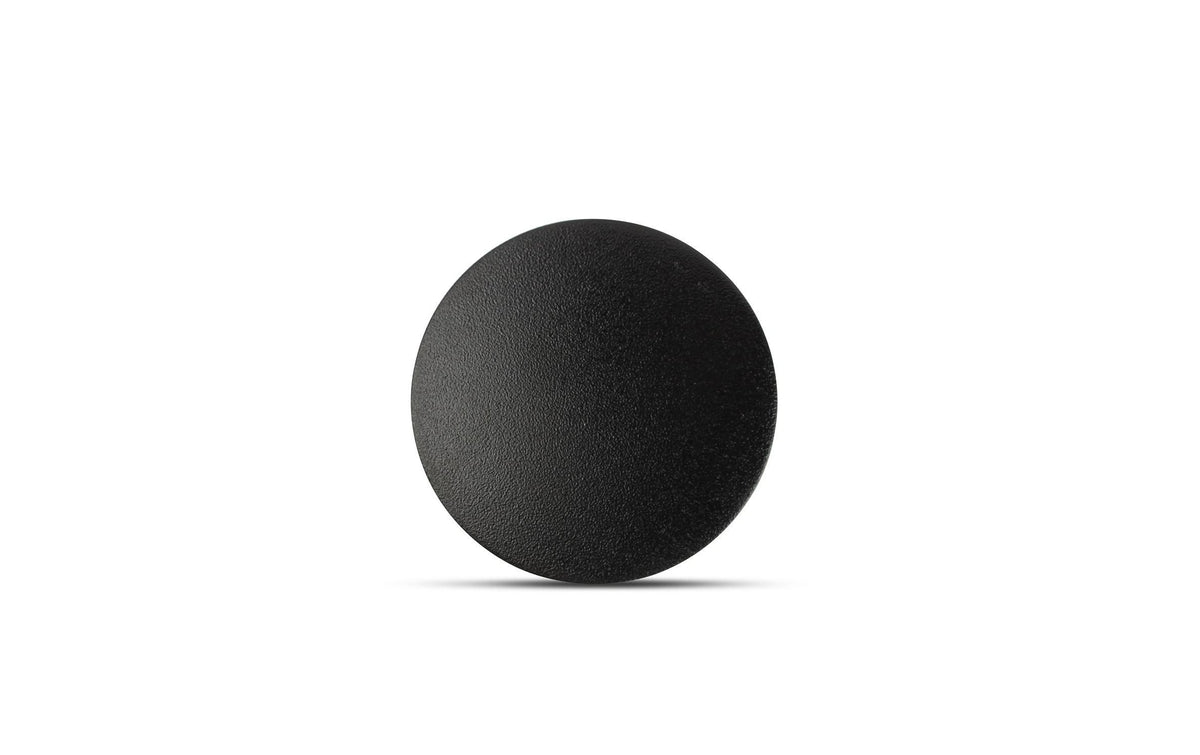 S|p collection SP Collection Untersetzer – 4er Set, Ø 10,0 cm, H 0,5 cm, Metall, Schwarz