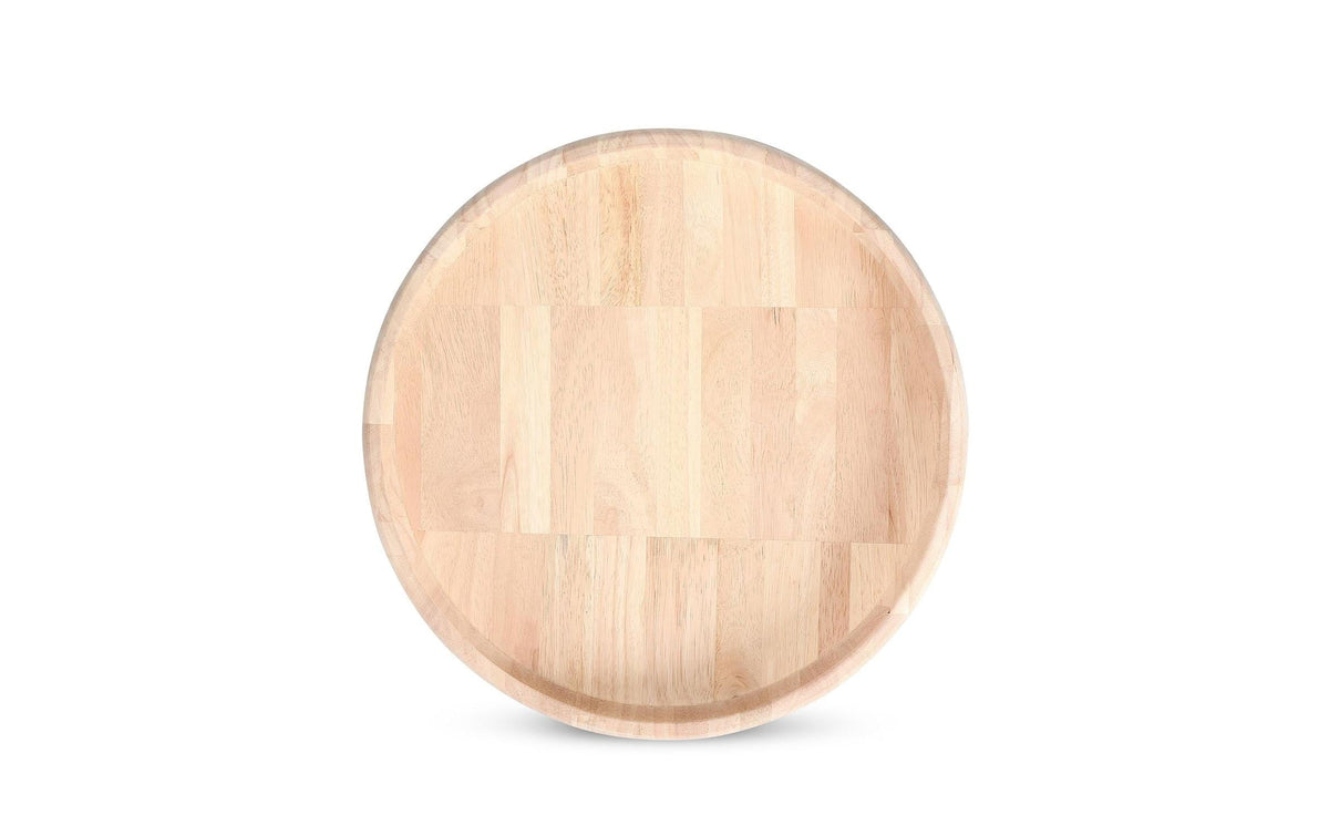 S|p collection SP Collection Schale – Mangoholz, mehrfarbig – Ø 37 × 7 cm