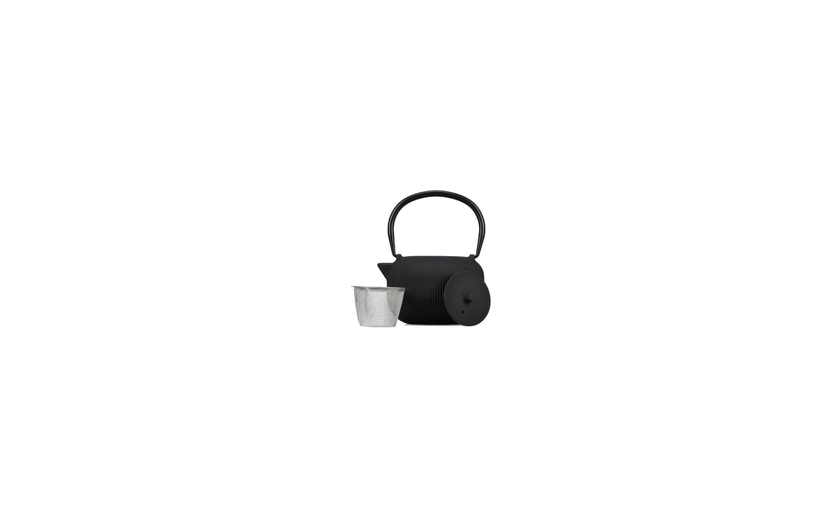 S|p collection SP Collection Sencha – Teekanne, 0,7 l, Gusseisen, schwarz, für Elektro