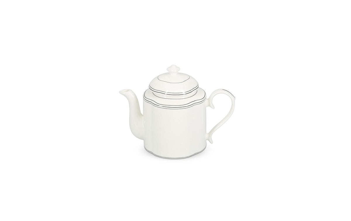 S|p collection SP Collection Teekanne Odette – 1,3 l, Ø 22,0 cm, H 17,5 cm, Porzellan, spülmaschinenfest, mit Teefilter