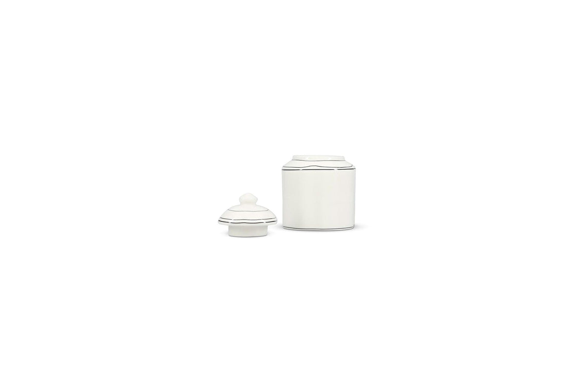 S|p collection SP Collection Milch- und Zuckertopf Odette – 290 ml, Porzellan, Weiss, spülmaschinenfest