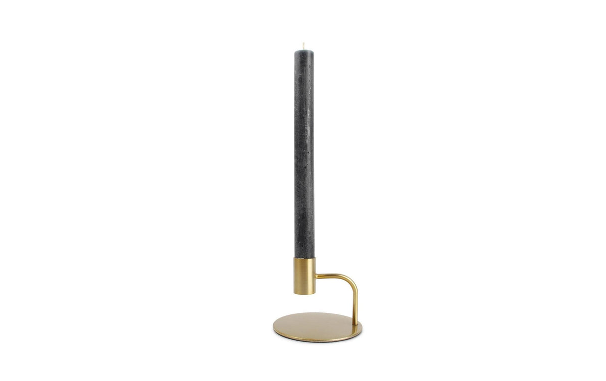 S|p collection SP Collection Kerzenständer – Metall, Gold – Ø 10 × 8 cm