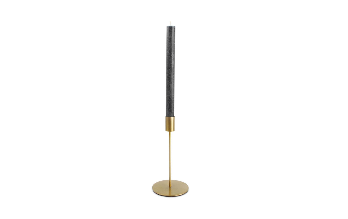 S|p collection SP Collection Kerzenständer – Metall, Gold – Ø 10 × 20,5 cm
