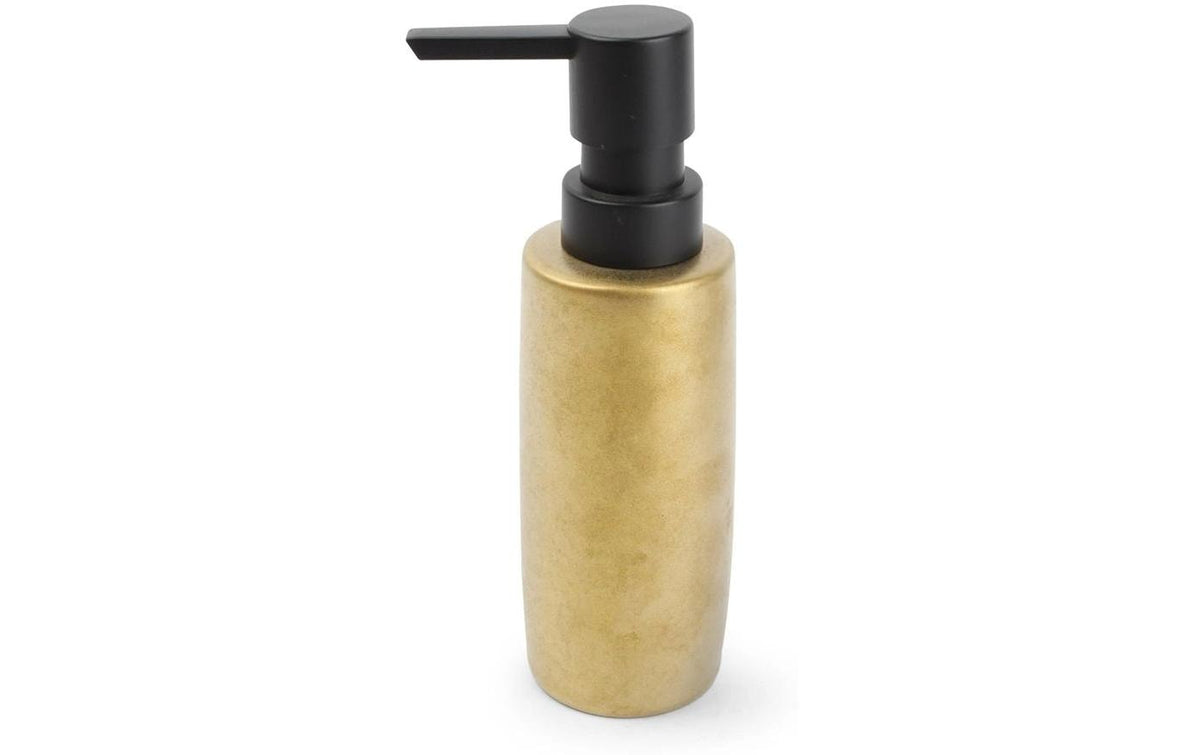 S|p collection SP Collection Fain Seifenspender – Porzellan, Gold, 150 ml
