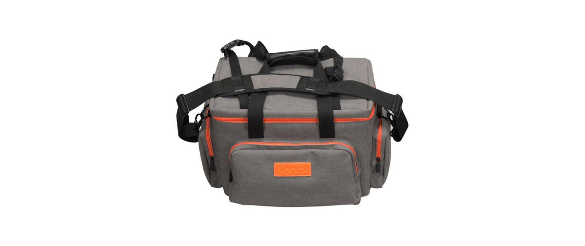 Godox CB15 Zubehörtasche – 400 × 300 × 230 mm, Nylon, wasserabweisend – für Godox S30, S60 – Grau/Orange