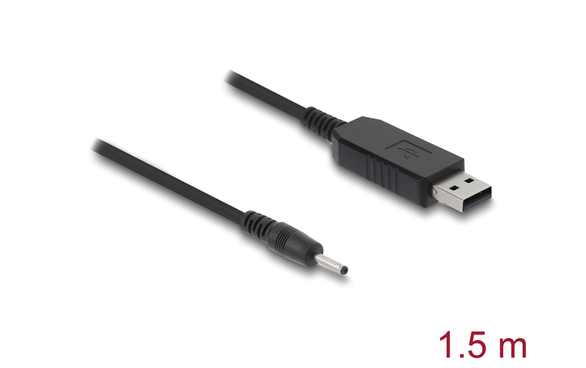 DeLOCK USB-A auf DC Kabel – USB 2.0 (480 Mbit/s) – 1,5 m – Schwarz – für Braun MGK3335, MGK3010, MGK3020