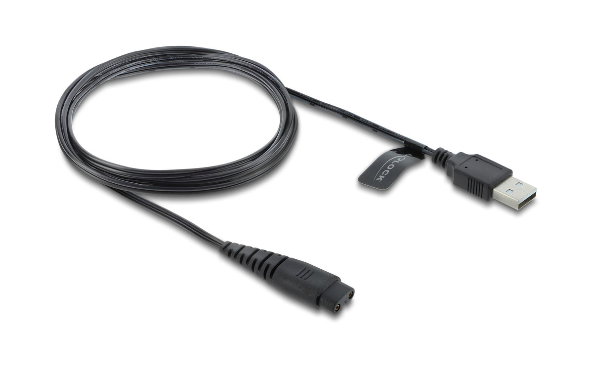 DeLOCK USB-Kabel – USB-A auf 2-polig – USB 2.0 – 1,2 m – Schwarz – für Hatteker RFC-588, RFC-598 und mehr