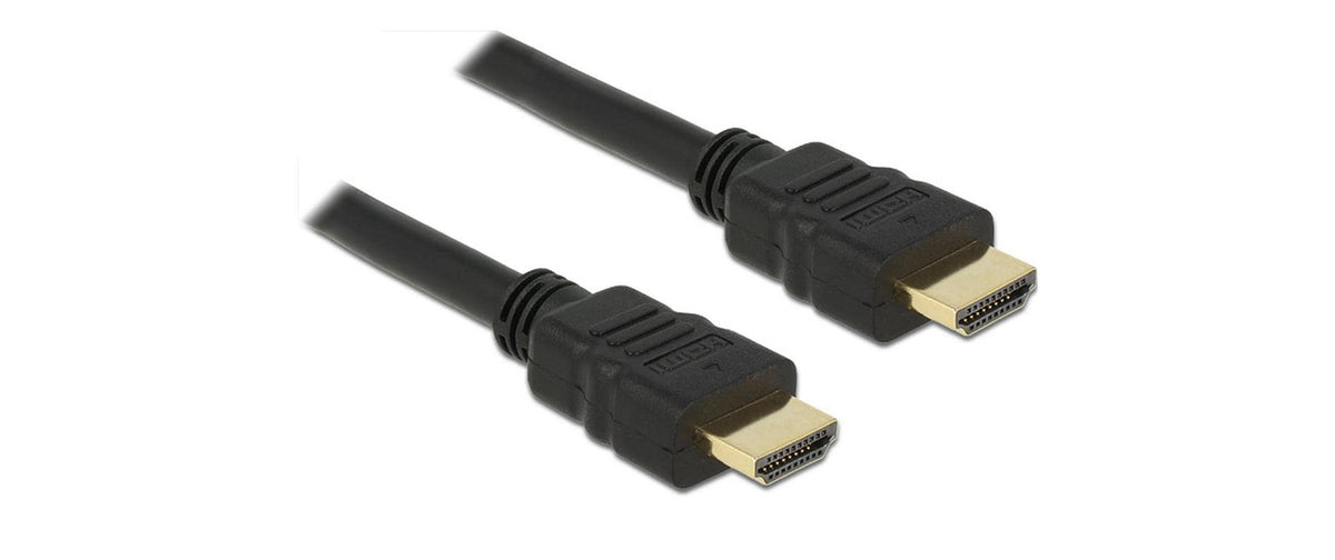 DeLOCK HDMI Kabel (A–A, M–M) HDMI 1.4 4K 30 Hz – 0,25 m