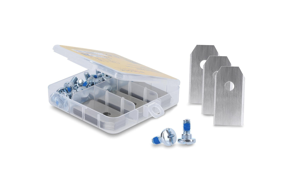 DeLOCK Ersatzklingen 18,5 mm, Edelstahl, 0,5 mm, für Husqvarna, Gardena und andere