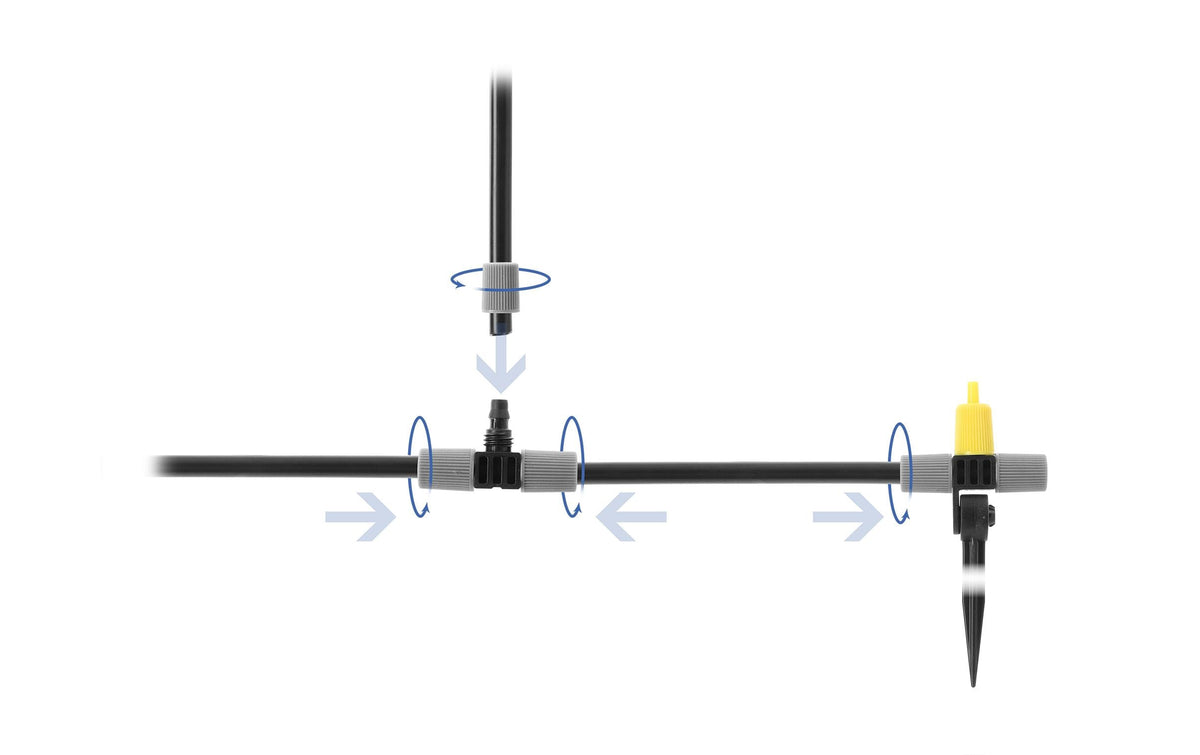 DeLOCK Bewässerungsschlauch – Ø 4,6 mm × 10 m, Polyethylen, für gängige Mikro-/Tropfbewässerungssysteme