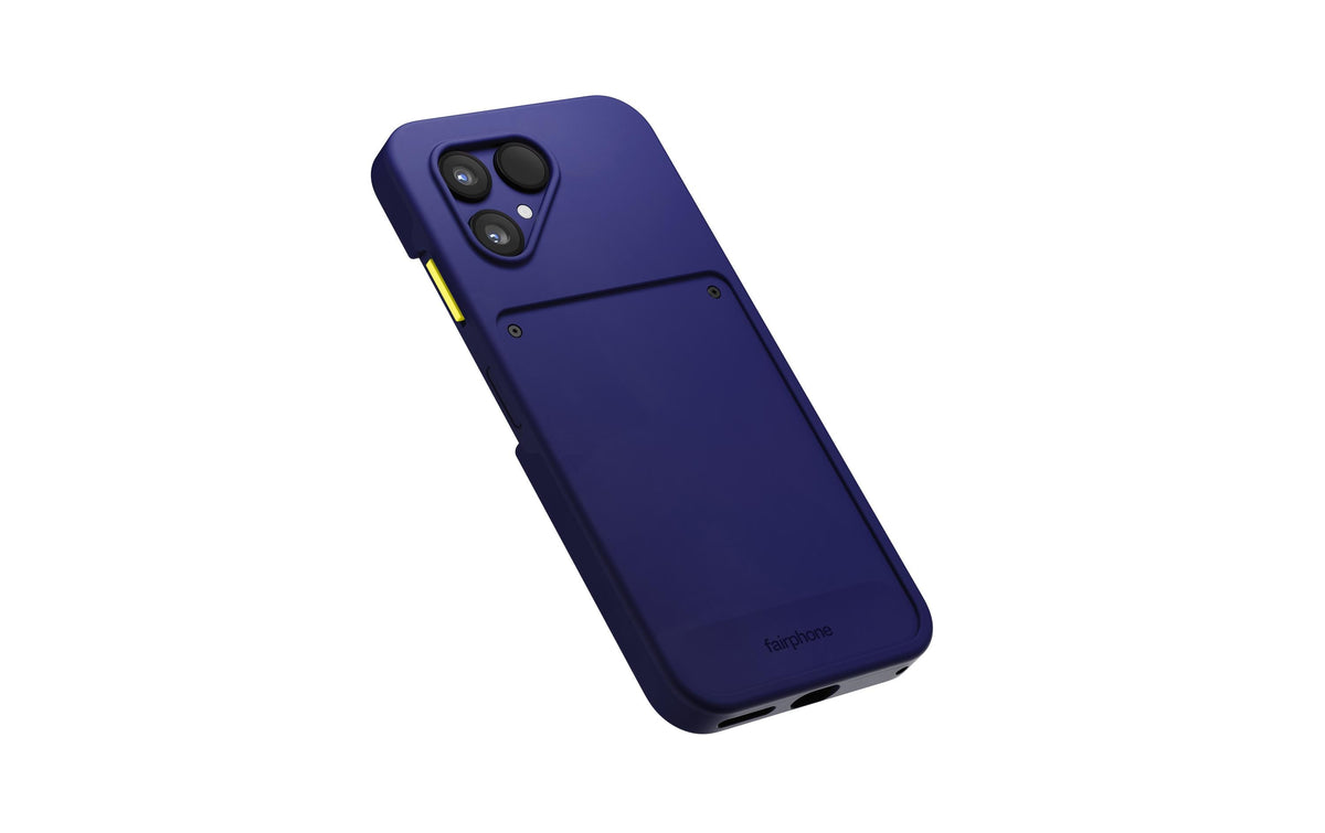 Fairphone Schutzhülle v1 – Rückcover – für Fairphone 6+, Kunststoff, Kobaltblau